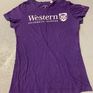 Western university T-shirt